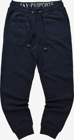 JAY-PI Tapered Pants in Blue: front