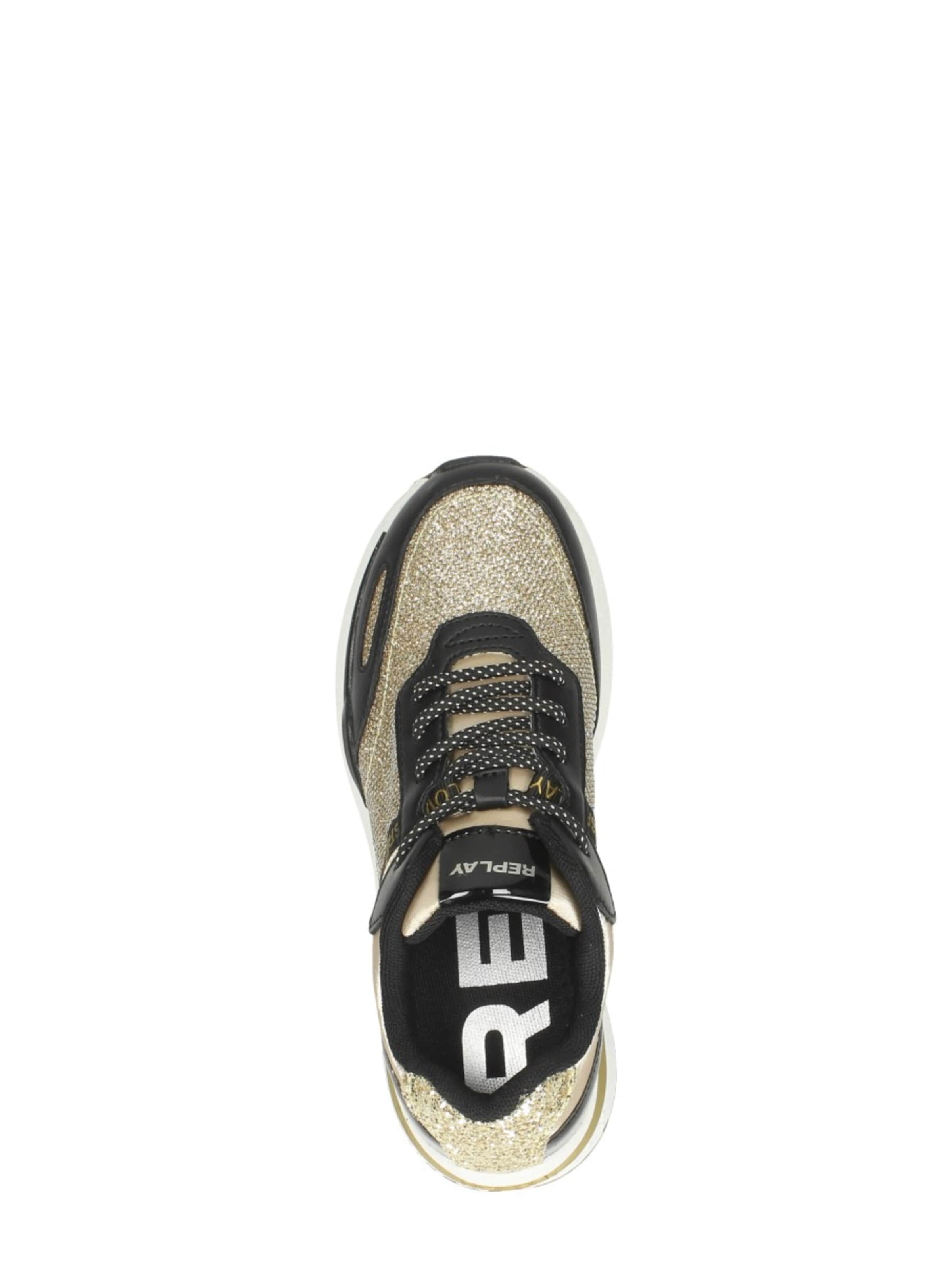 Baskets 'Athena' REPLAY en noir