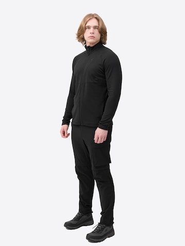 4F Normální Outdoorové kalhoty – černá