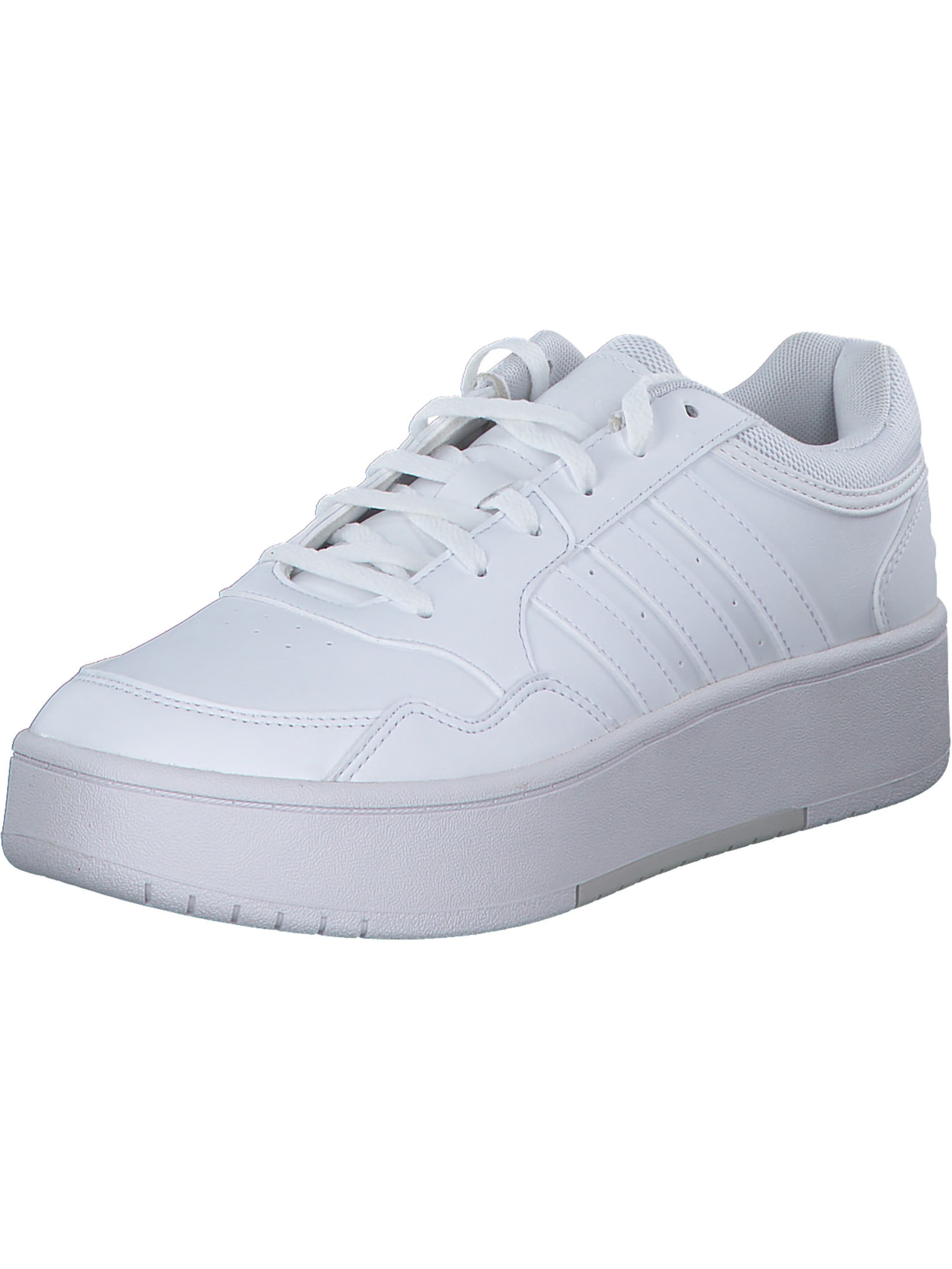 Baskets basses 'Hoops 3.0' ADIDAS ORIGINALS en blanc : devant