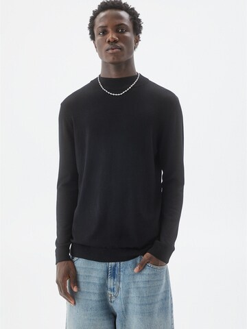 Pullover di Pull&Bear in nero: frontale