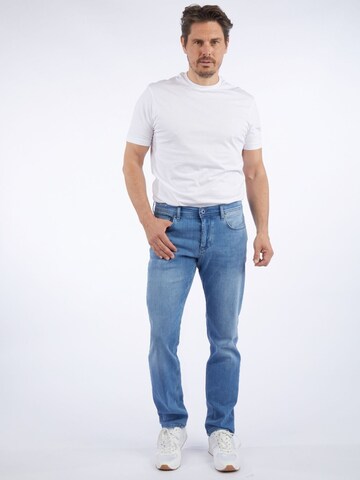 HECHTER PARIS Slimfit Jeans in Blau