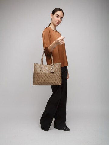 GUESS - Bolso de mano 'Meridian' en marrón