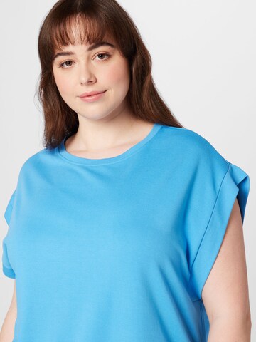 Vero Moda Curve T-Shirt 'Everly' in Blau