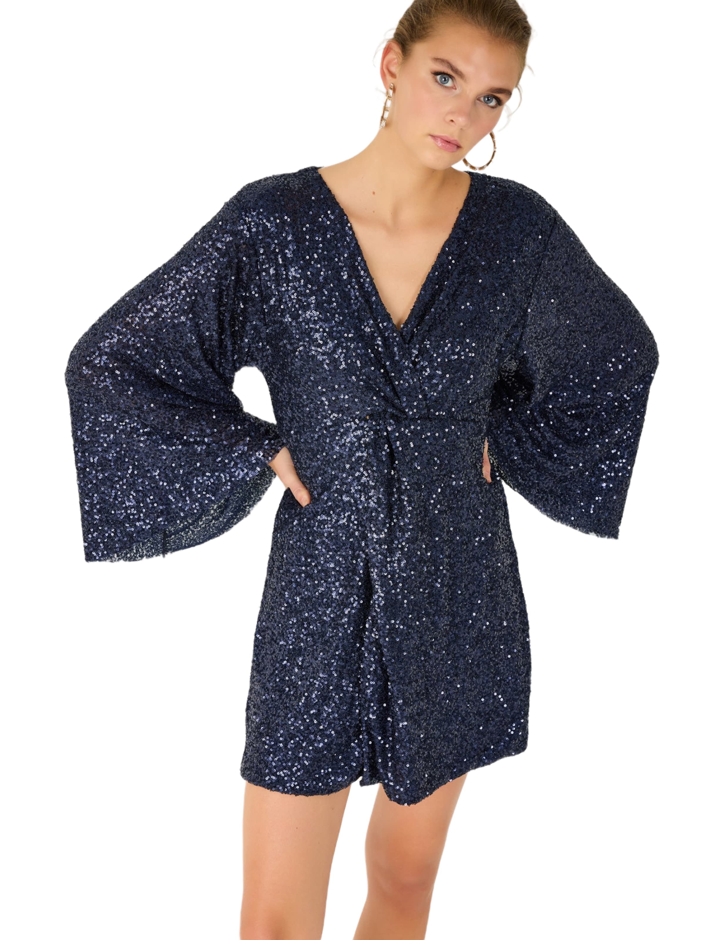 No Matter What Cocktail dress in Blue: front