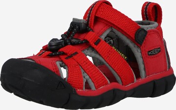 KEEN Sandals 'Seacamp II' in Red: front