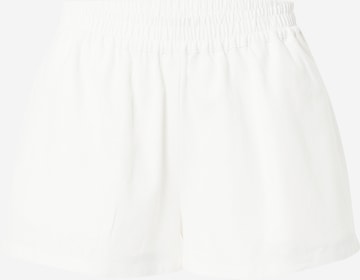 LENI KLUM x ABOUT YOU Loose fit Trousers 'Drew' in White: front