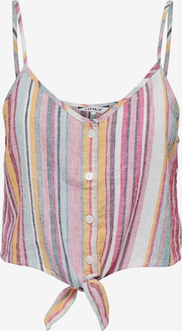 Top 'Caro' di ONLY in lilla: frontale