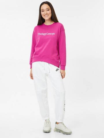 Sweat-shirt 'SAFINE' The Jogg Concept en rose