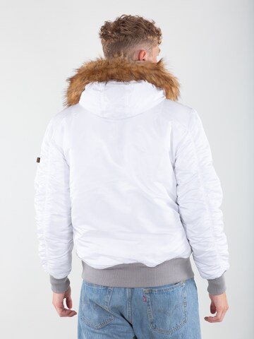 ALPHA INDUSTRIES Winter Jacket in White