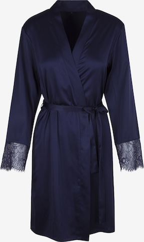 LingaDore Dressing Gown in Blue: front