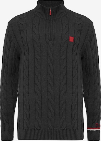 Pull-over Moxx Paris en noir : devant