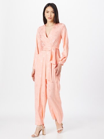 Closet London Jumpsuit in Pink: front