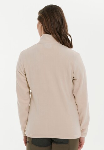 Whistler Athletic Fleece Jacket 'Cocoon' in Beige