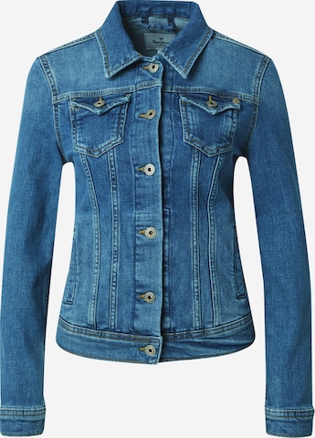 Pepe Jeans Tussenjas 'THRIFT' in Blauw: voorkant