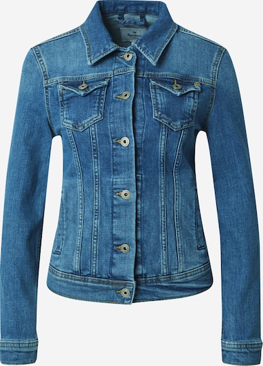 Pepe Jeans Between-Season Jacket 'THRIFT' in Blue denim, Item view