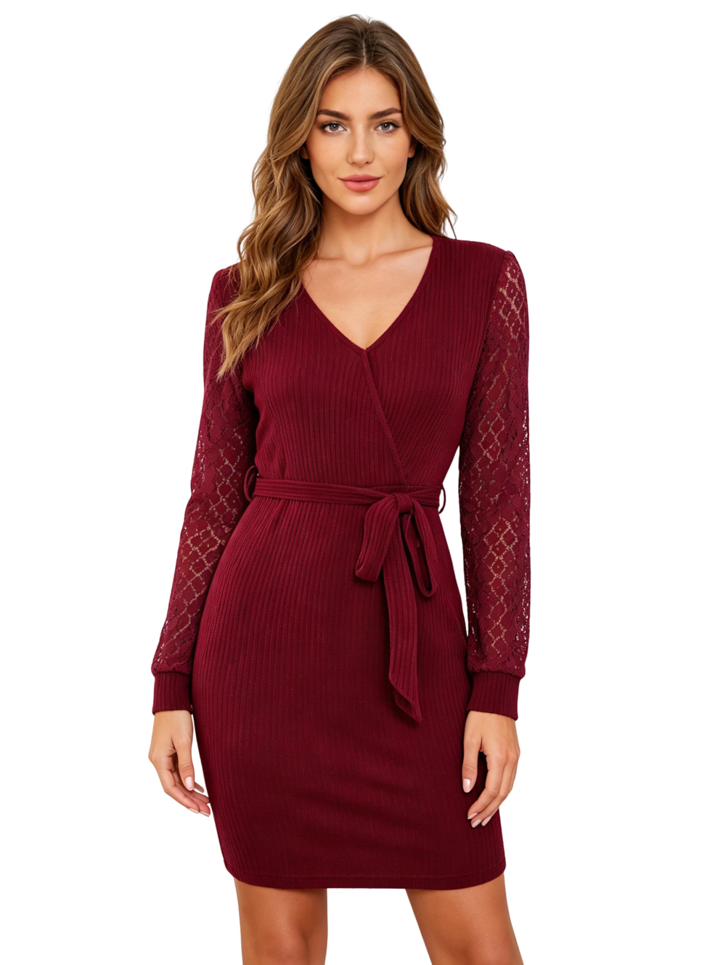 KoJooin Kleid‌‌ in Rot: Vorderseite