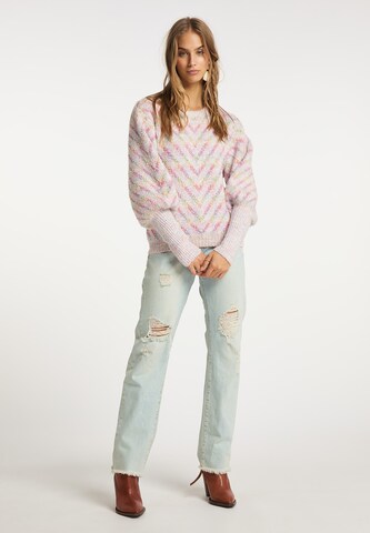 IZIA Oversized Sweater in Mixed colors