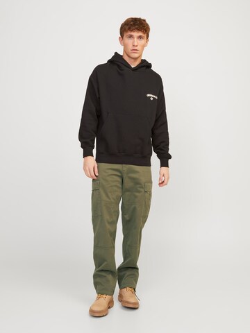 JACK & JONES Loosefit Cargobyxa 'Karl Harlow' i grön