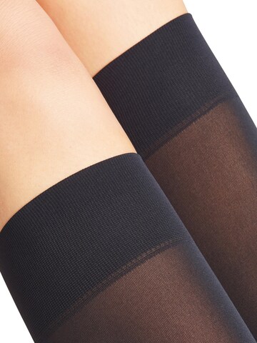 FALKE Overknee Strümpfe 'Pure Matt'‌‌‌‌‌‌‌‌‌ in Blau
