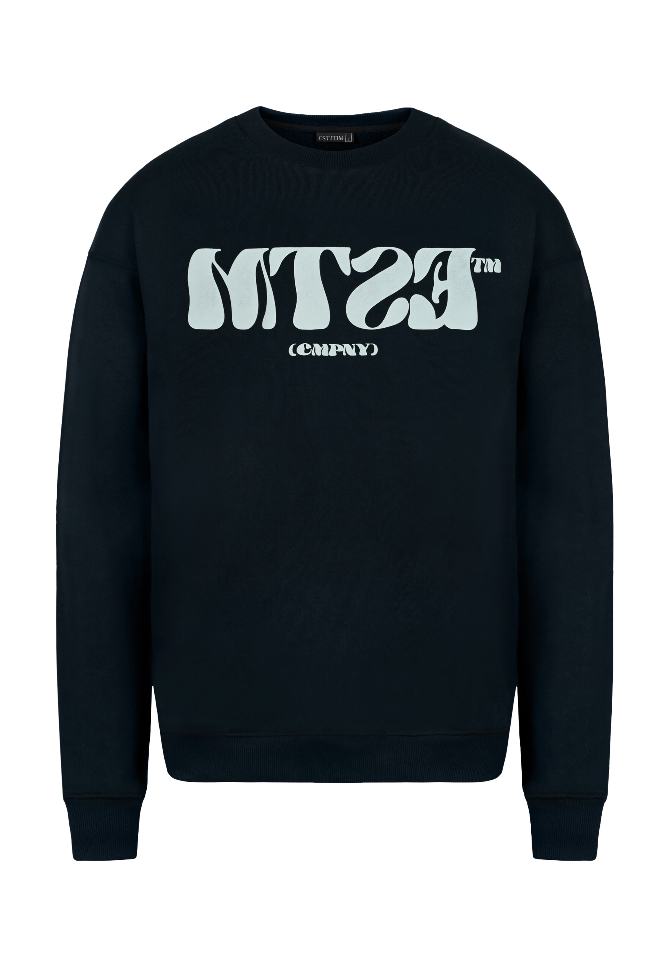 ESTEEM Collegepaita ' CMPNY Oversized ' värissä sininen: etupuoli