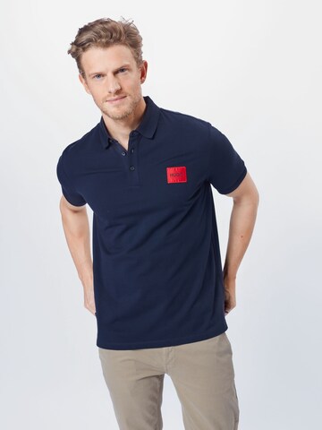 HUGO Red Shirt 'Dereso 212' in Blauw: voorkant