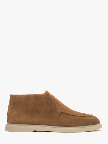 Estro Mocassins in Bruin: voorkant
