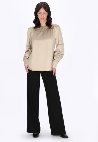 usha BLACK LABEL Blouse 'Elegant' in Beige