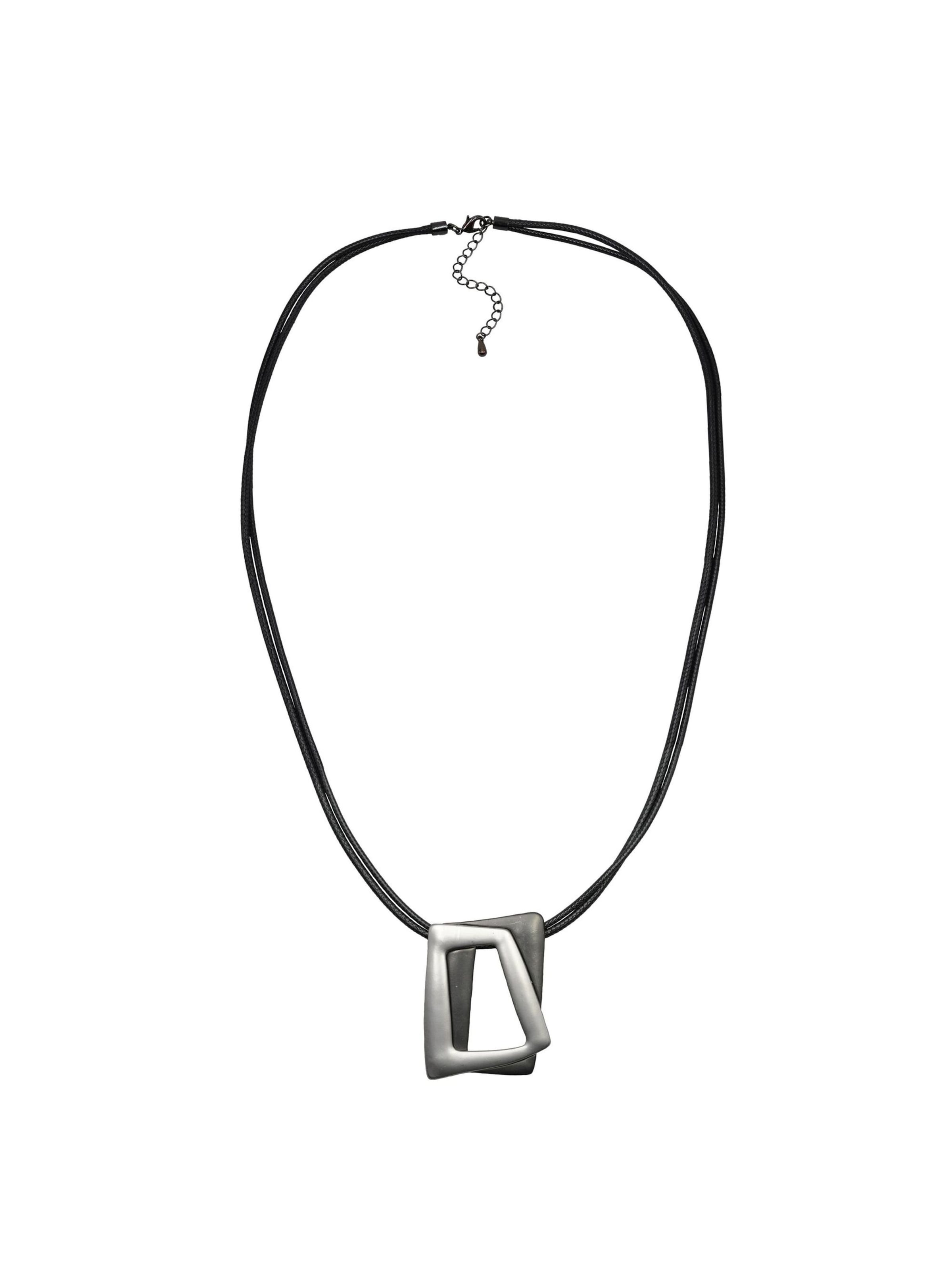 Steuer Kette in Schwarz: Vorderseite