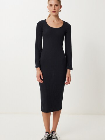 Happiness İstanbul Dress in Black: front