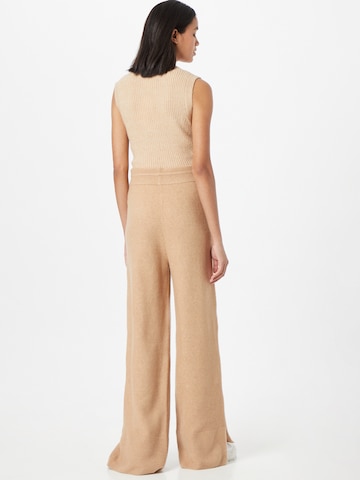 COMMA Wide leg Broek in Beige