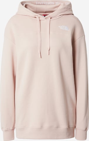 THE NORTH FACE Sweatshirt 'Zumu' in Roze: voorkant