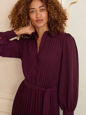 love & roses Shirt dress in Red