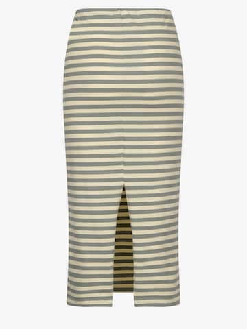 FEMSSY Rock 'LONGA STRIPE SKIRT'‌ in Gelb