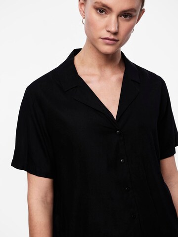 PIECES Bluse 'TALA' in Schwarz