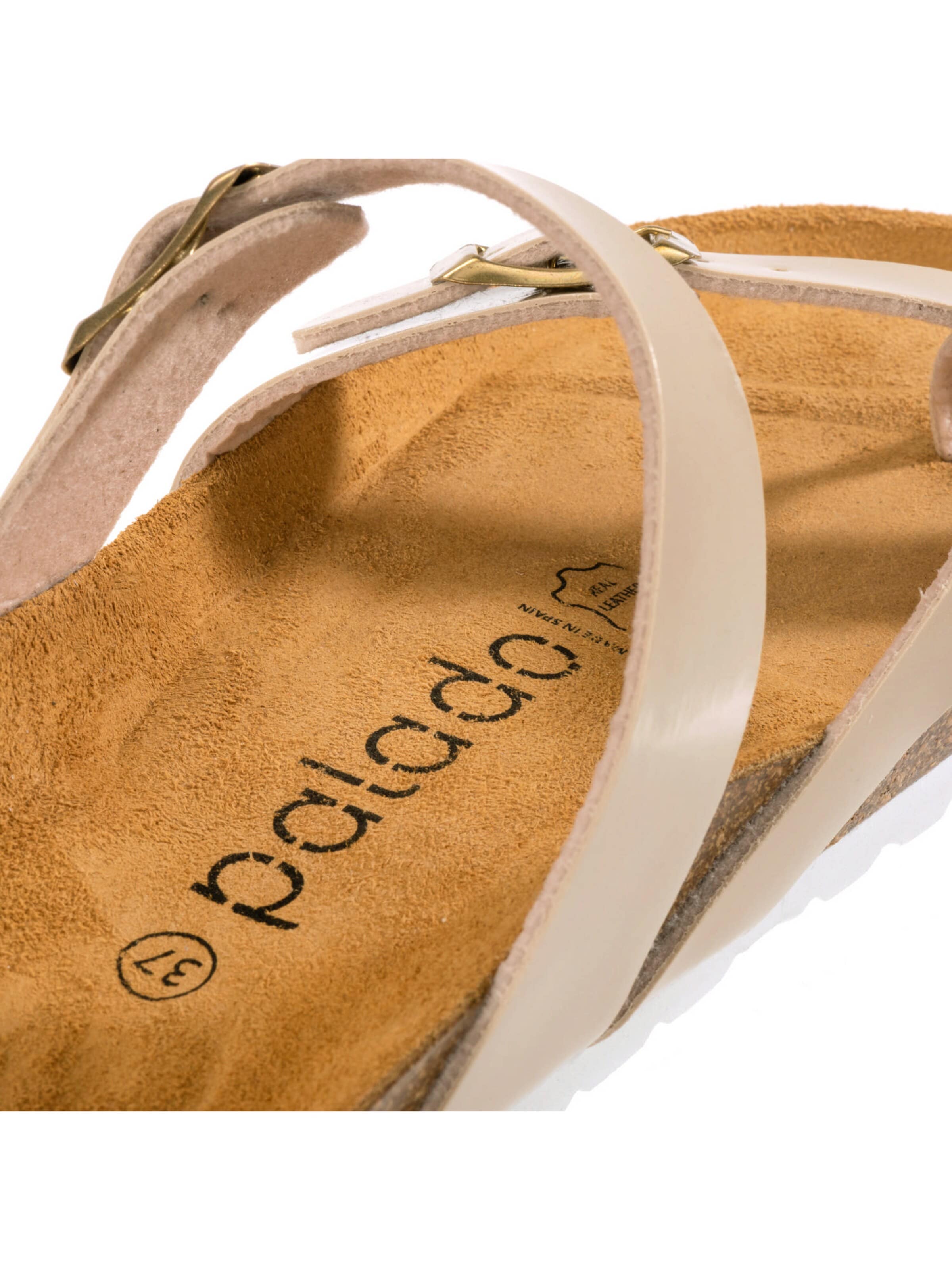 Palado Teenslipper 'Palado Cres Lack' in Beige