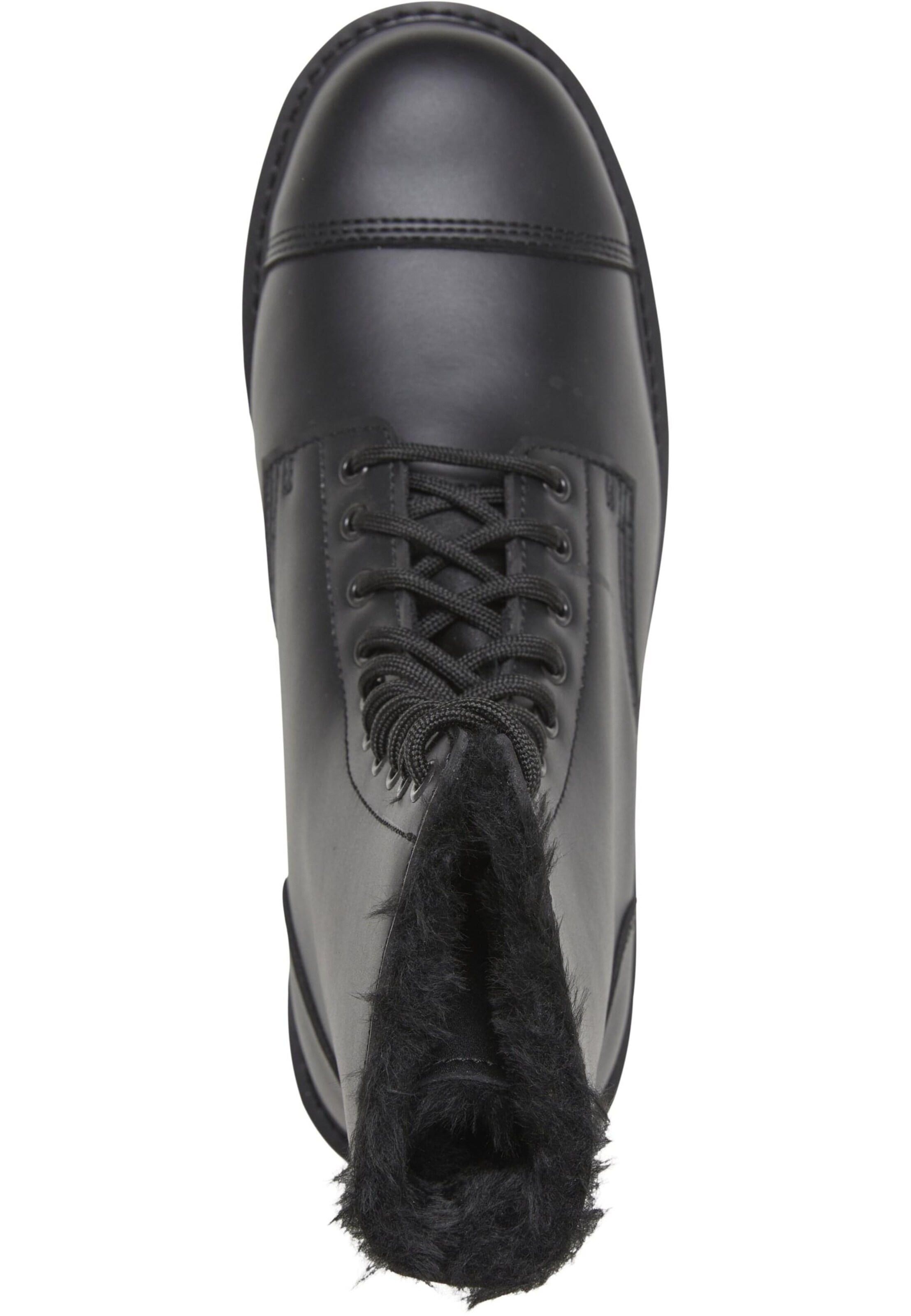 Brandit Veterboots 'Phantom Fur Liner 10' in Zwart