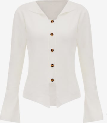 SANIKA Trui in Wit: voorkant