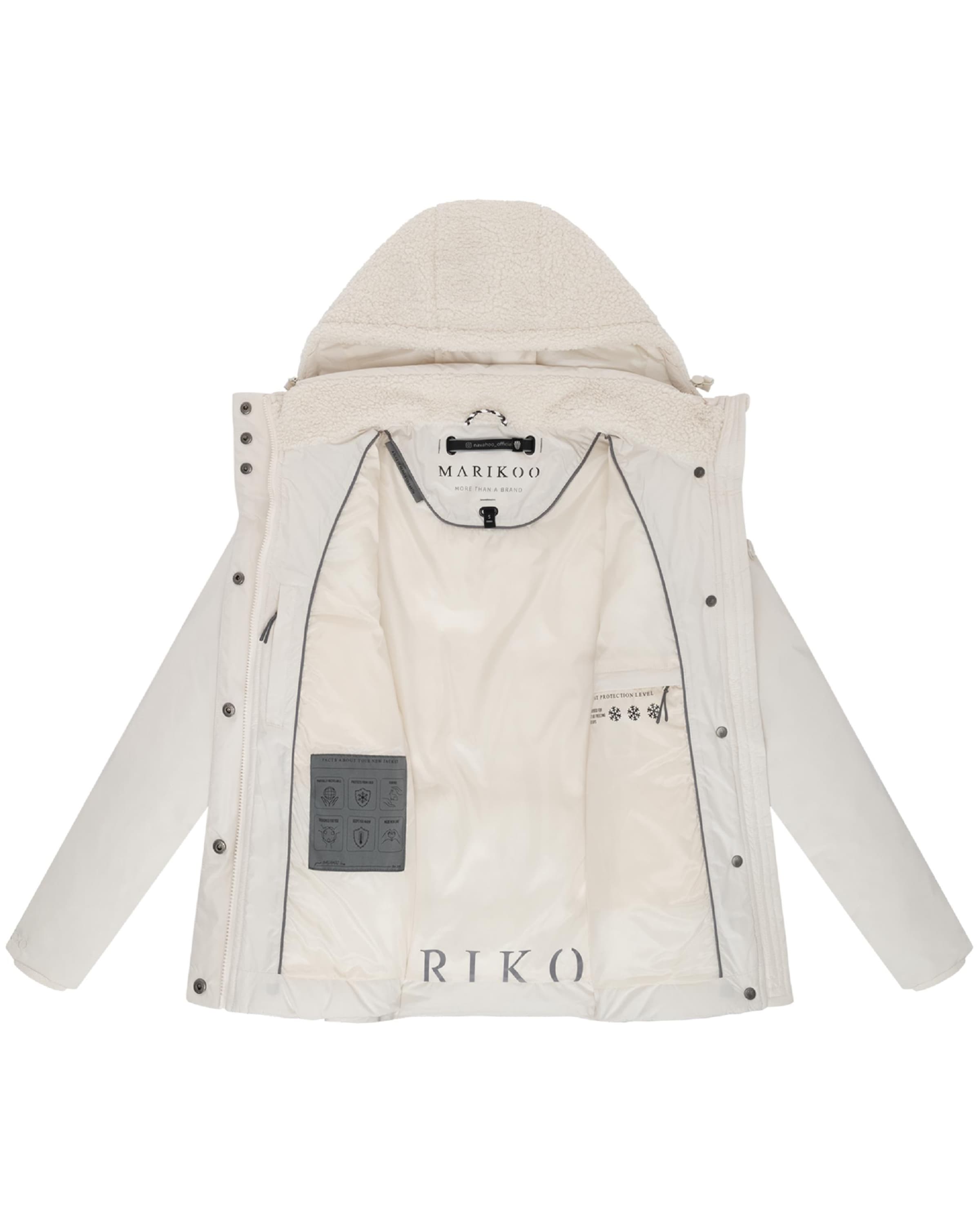 MARIKOO Winterjacke 'Sheeta 16' in Weiß