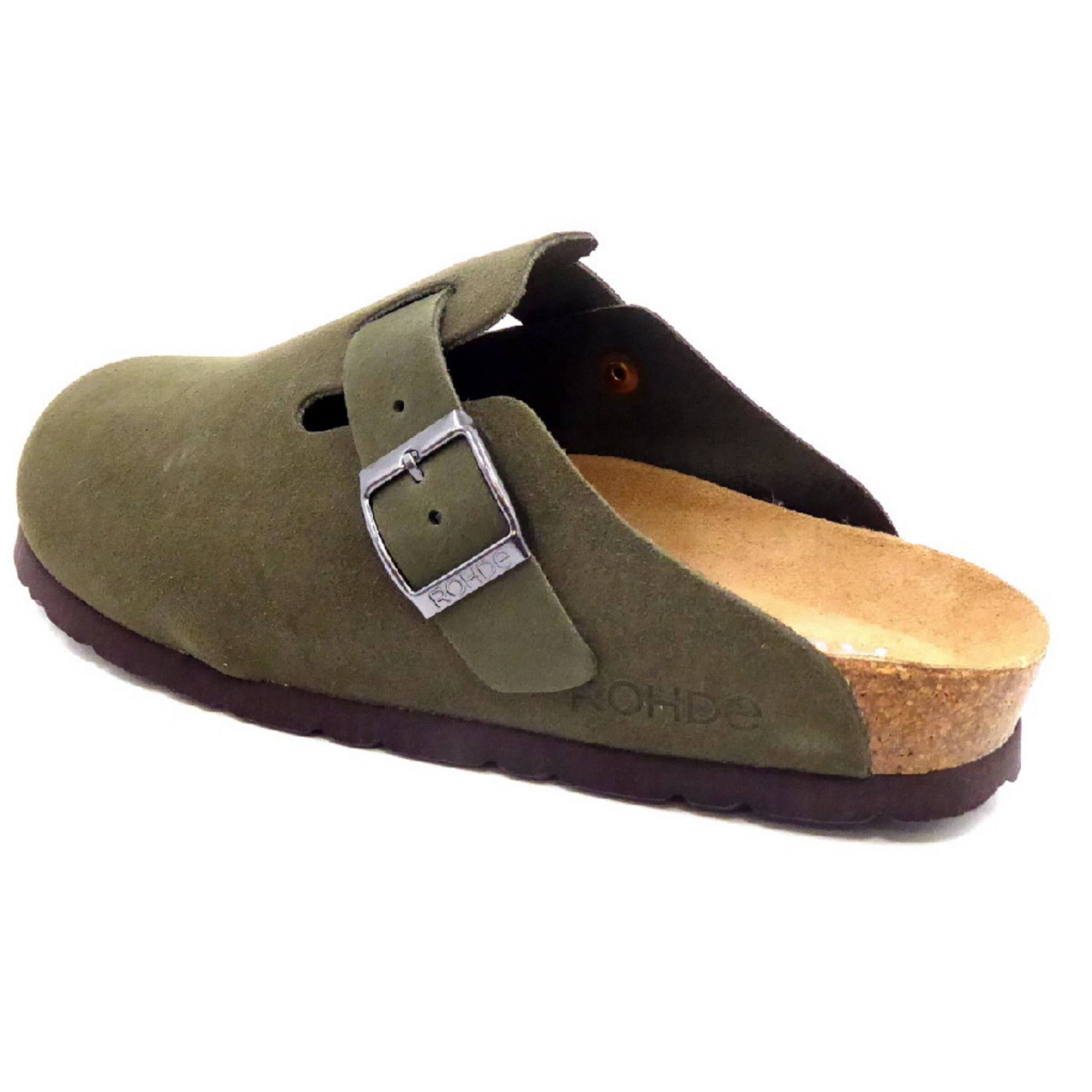 ROHDE Mules 'Alba' in Green