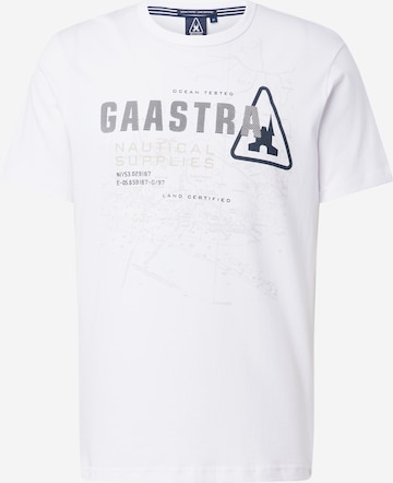 Gaastra T-shirt 'West' i vit: framsida