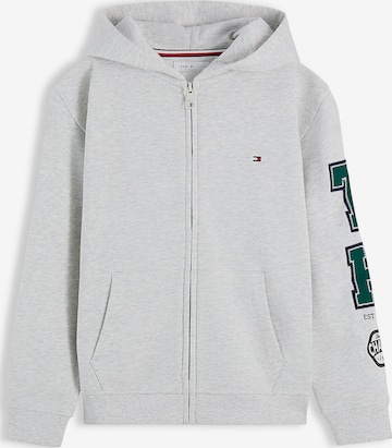 Giacca di felpa di TOMMY HILFIGER in grigio: frontale