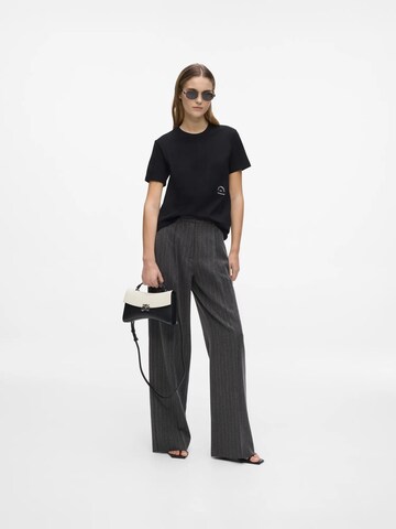 Karl Lagerfeld Tričko 'Rue St-Guillaume' – černá