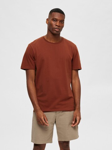 SELECTED HOMME Koszulka 'Aspen' w kolorze czerwony