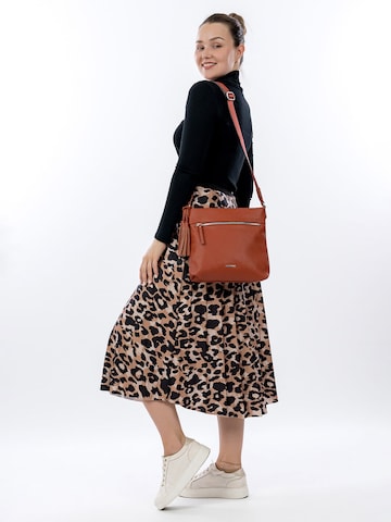Emily & Noah Shoulder bag ' E&N Belli ' in Orange: front