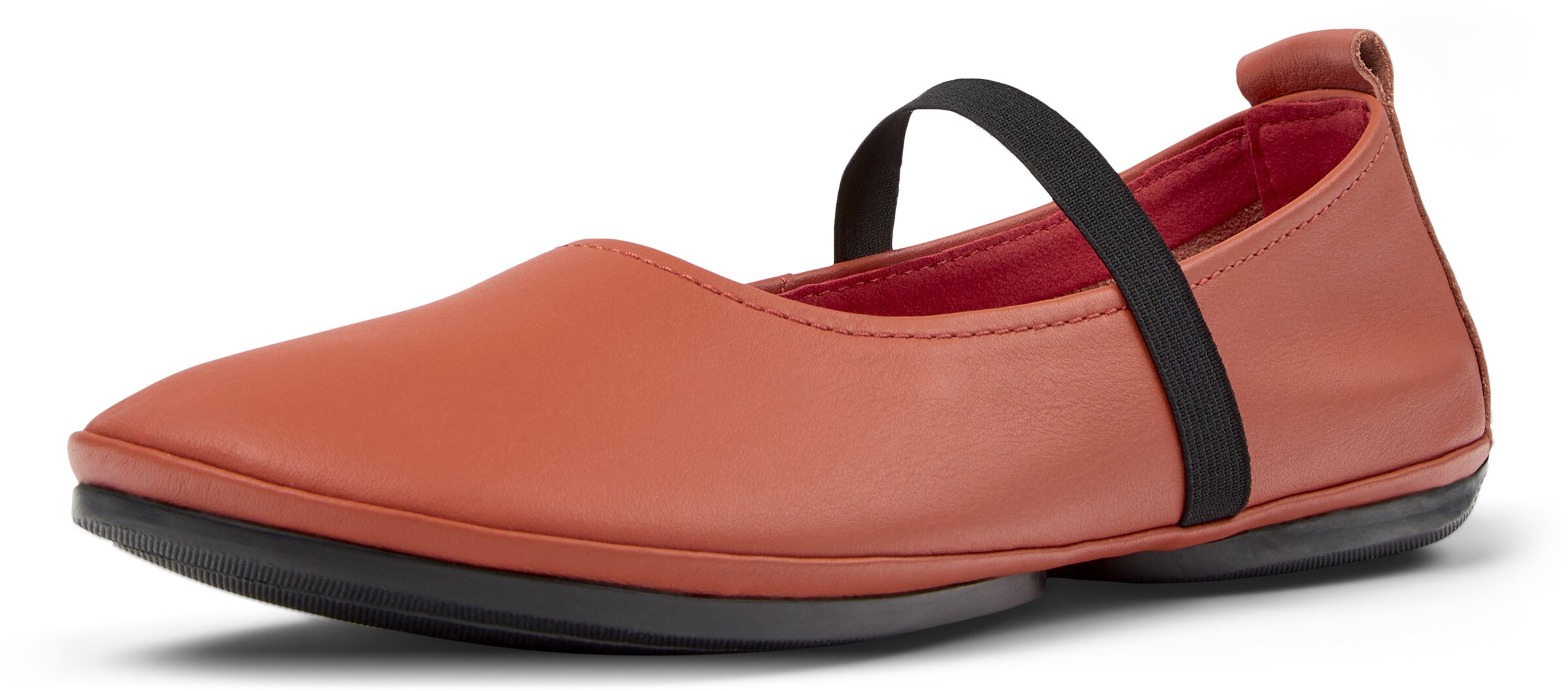CAMPER Strap ballerina 'Right Nina' in Orange: front