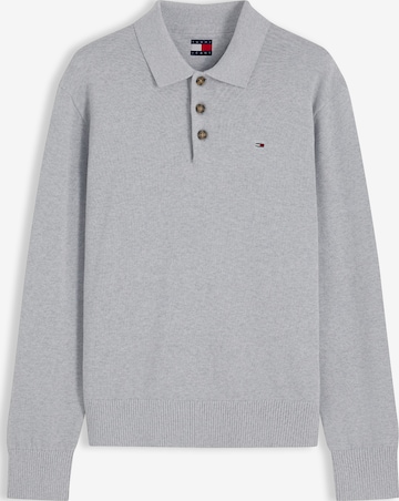 Tommy Jeans - Pullover 'ESSENTIAL' em cinzento: frente