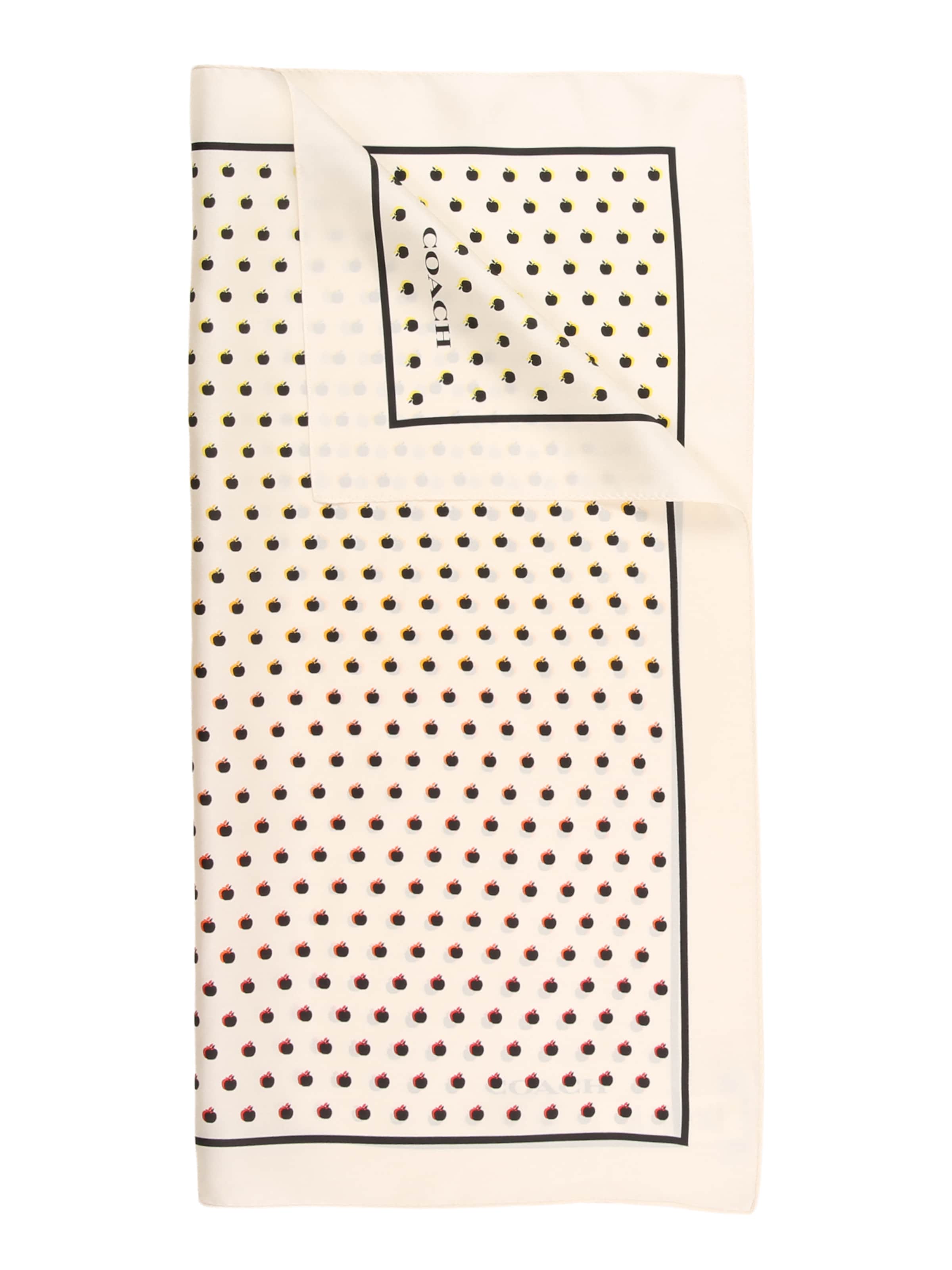 COACH Doek 'APPLE DOT' in Beige