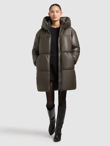 khujo Winter coat 'LORSA' in Brown