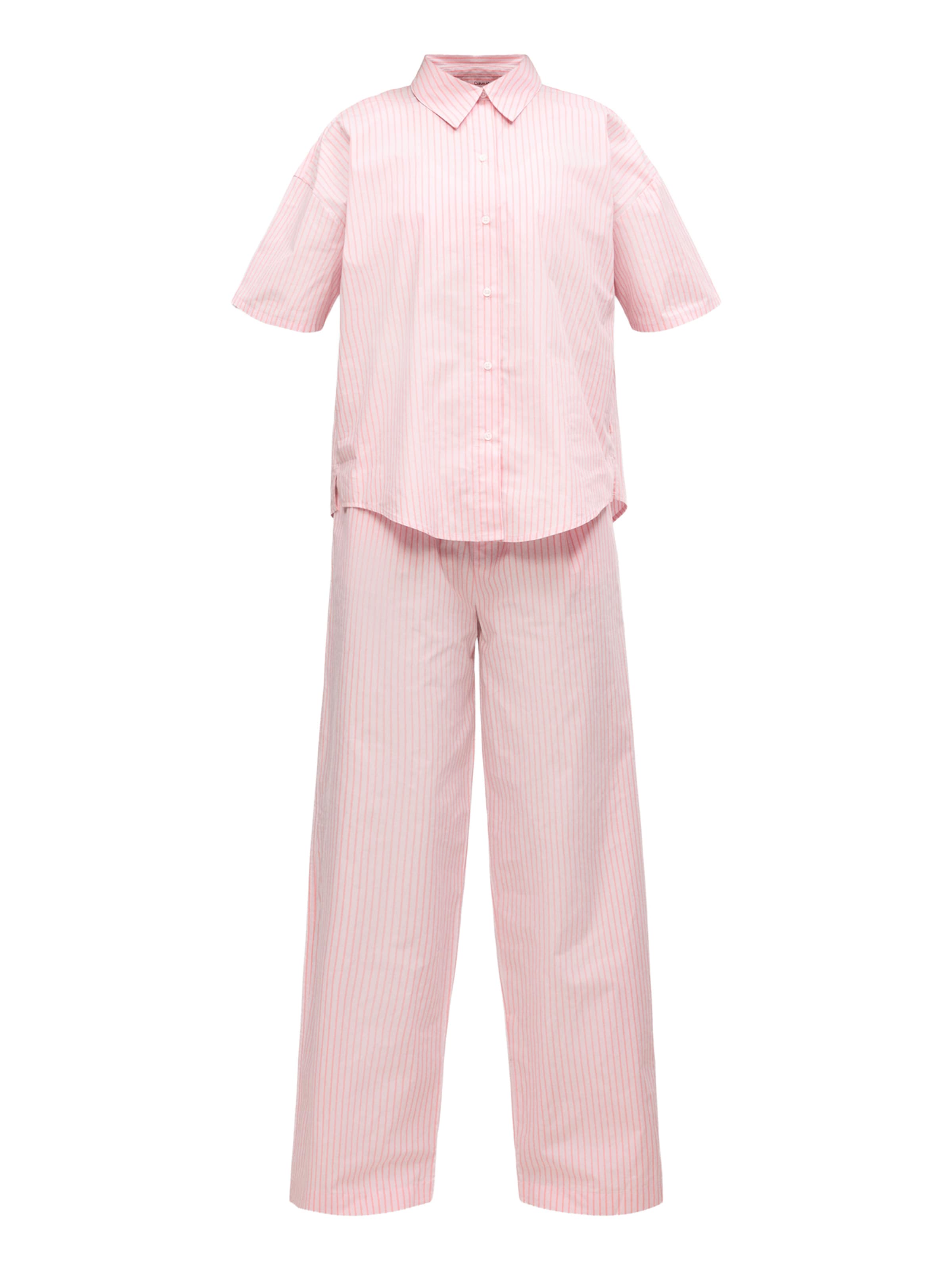 Pyjama Calvin Klein Underwear en rose : devant